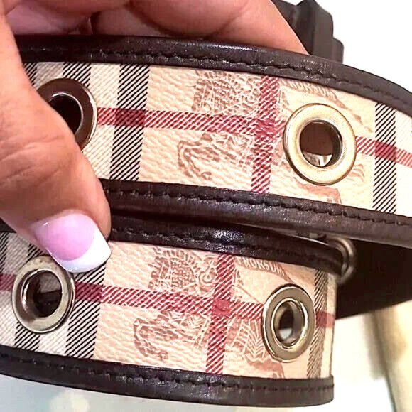 BURBERRY LEATHER BELT 100/40 with ORIGNAL BOX & DUST BAG - Picture 1 of 16